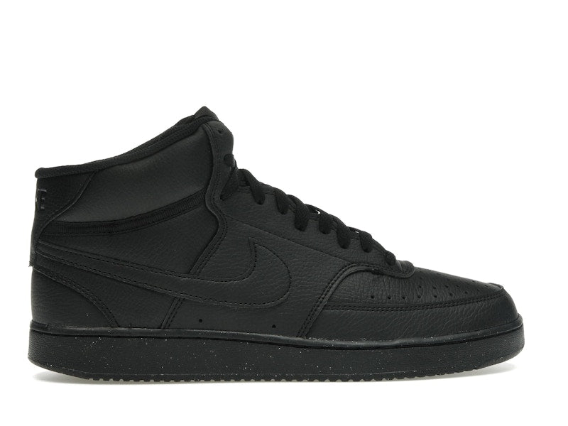 Nike Court Vision Mid Next Nature Triple Black
