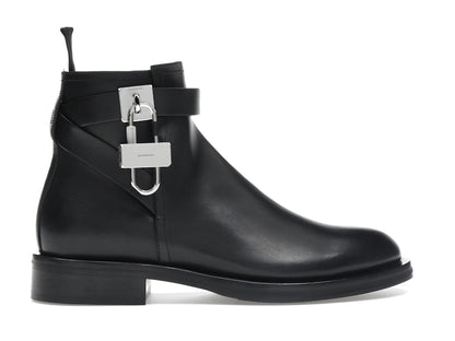 Givenchy Lock Ankle Boots Black