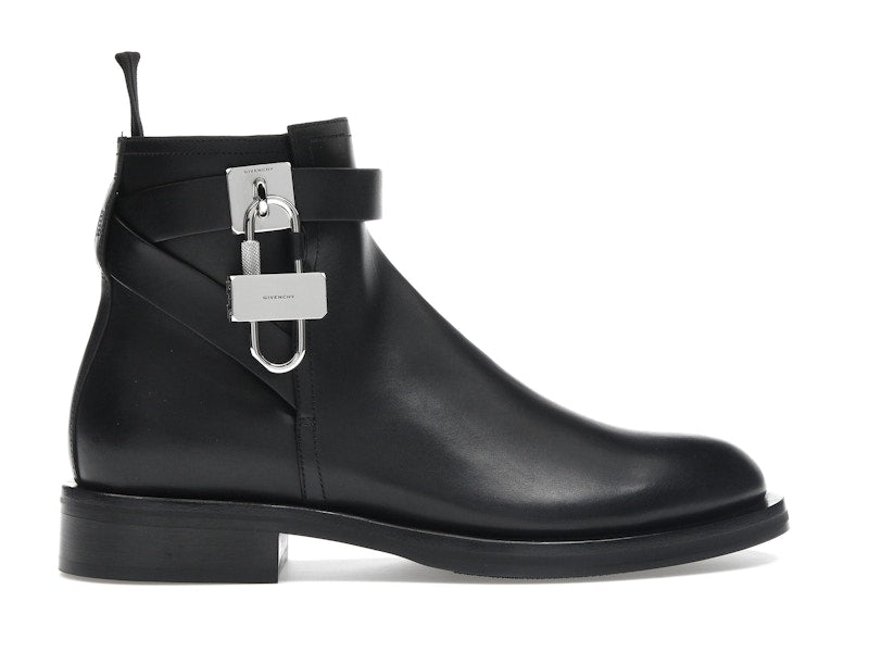 Givenchy Lock Ankle Boots Black