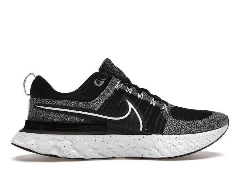 Nike React Infinity Run Flyknit 2 White Black
