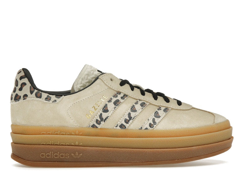 adidas Gazelle Bold Cream Black Leopard (Women's)