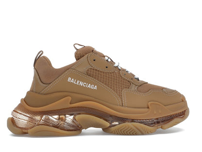 Balenciaga Triple S Clear Sole Light Camel (Women's)
