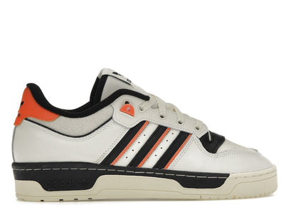 adidas Rivalry 86 Low White Black Semi Impact Orange