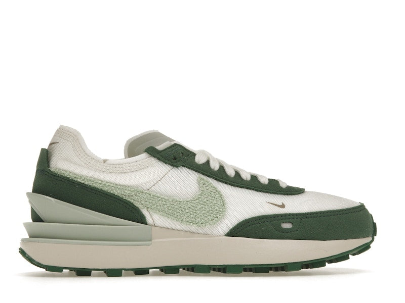 Nike Waffle One Summit White Moon Fossil Gorge Green Honeydew (Women's)