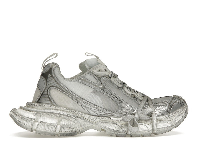 Balenciaga 3XL White Silver Summer Mesh