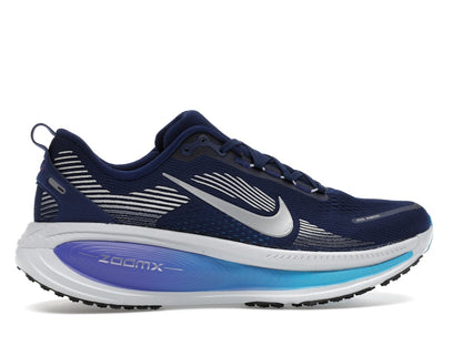 Nike Vomero 18 Blue Void Blue Lightning Bright Crimson Metallic Silver