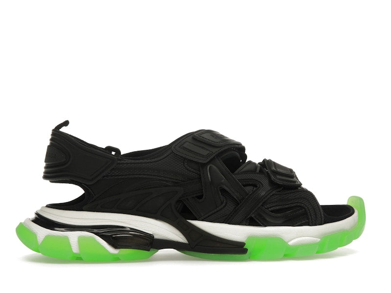 Balenciaga Track Sandal Black White Green