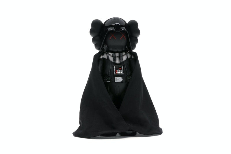 KAWS Star Wars Darth Vader Companion with Cape Vinyl Figure Black