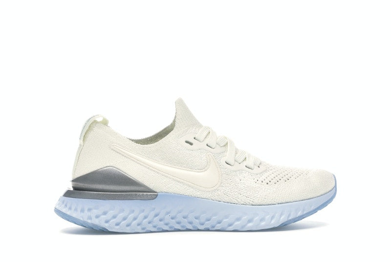Nike Epic React Flyknit 2 Sail Aluminum (Women's)