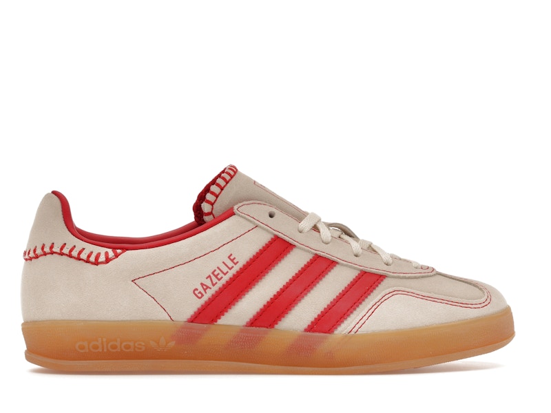 adidas Gazelle Indoor Beige Better Scarlet (Women's)