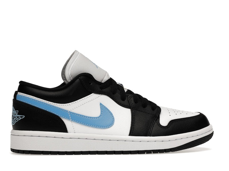Jordan 1 Low Black University Blue White (Women's)