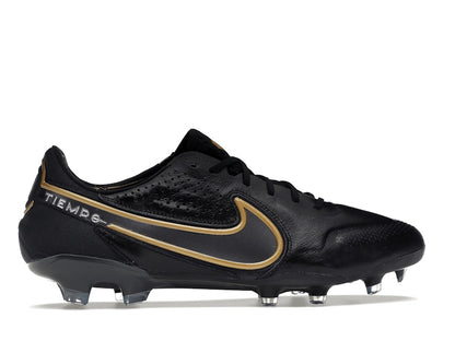 Nike Tiempo Legend 9 Elite FG Black Metallic Gold