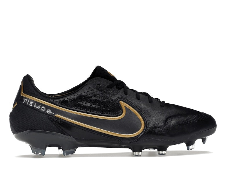 Nike Tiempo Legend 9 Elite FG Black Metallic Gold