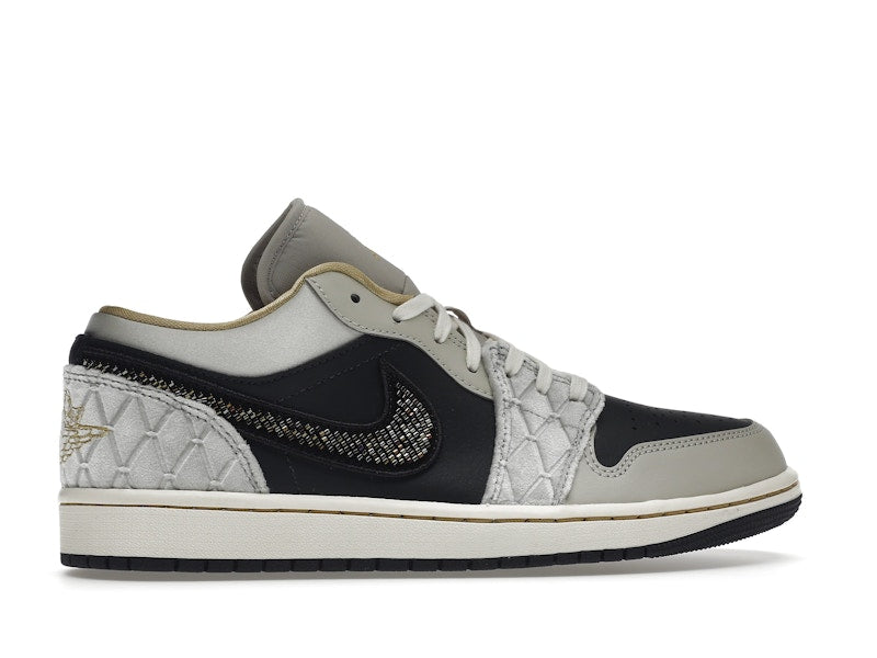 Jordan 1 Low Beaded Swoosh