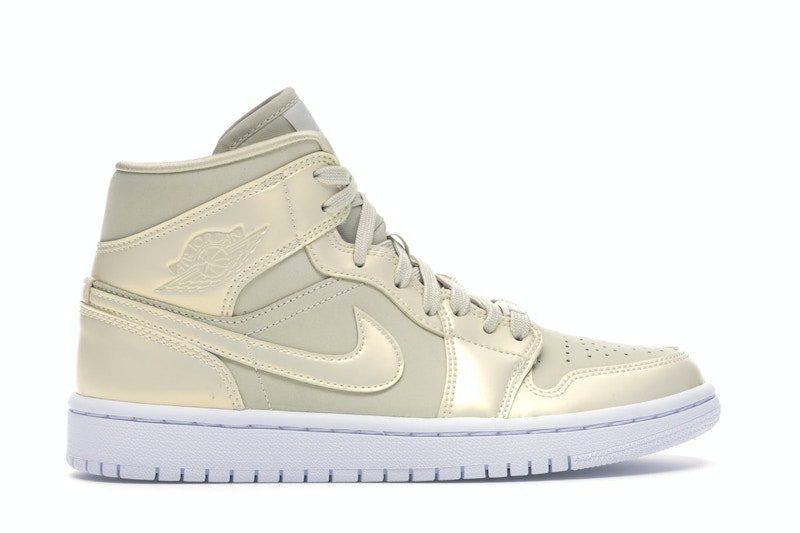 Jordan 1 Mid Goose Feather Yellow (Women's)