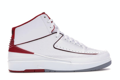 Jordan 2 Retro White Red (2014)