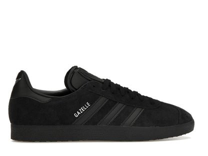 adidas Gazelle All Black Silver Metallic