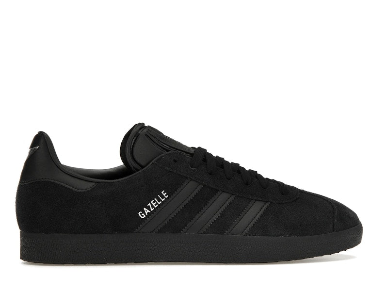 adidas Gazelle All Black Silver Metallic