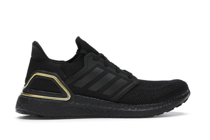 adidas Ultra Boost 20 Core Black Gold Metallic