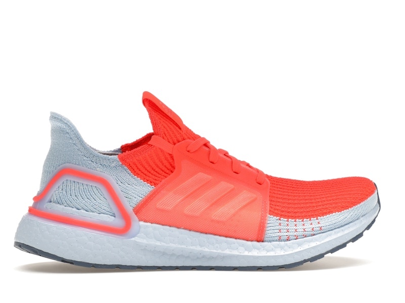 adidas Ultra Boost 19 Solar Red Glow Blue