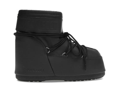 Moon Boot Icon Rubber Low Boot Black