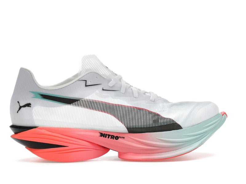 Puma Fast-R Nitro Elite 3 White Glowing Red Mint