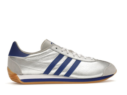 adidas Country OG Matte Silver Bright Blue Cloud White