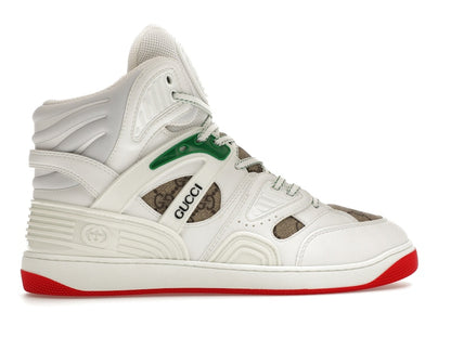 Gucci Basket White Demetra Red