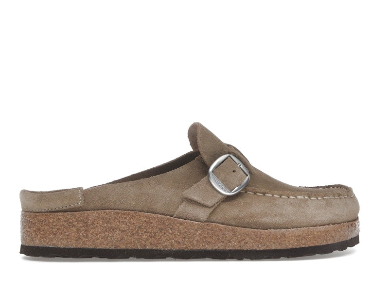 Birkenstock Buckley Suede Gray Taupe