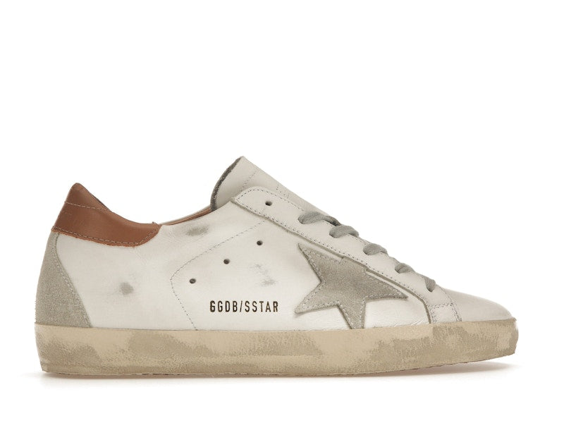 Golden Goose Super-Star White Tan (Women's)