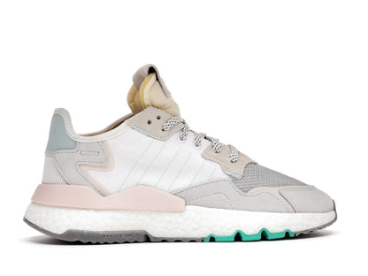 adidas Nite Jogger White Mint Pink (Women's)
