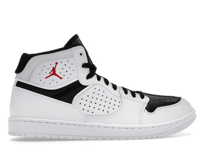 Jordan Access White Black University Red