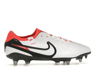 Nike Tiempo Legend 10 Elite SG-Pro White Black Bright Crimson