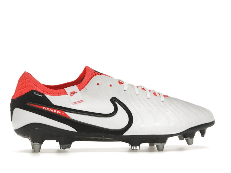 Nike Tiempo Legend 10 Elite SG-Pro White Black Bright Crimson