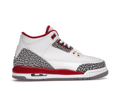Jordan 3 Retro Cardinal (GS)