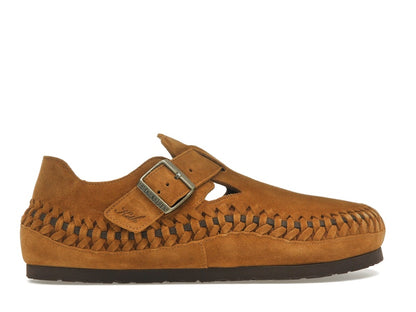 Birkenstock London Braided Shearling Kith Mink