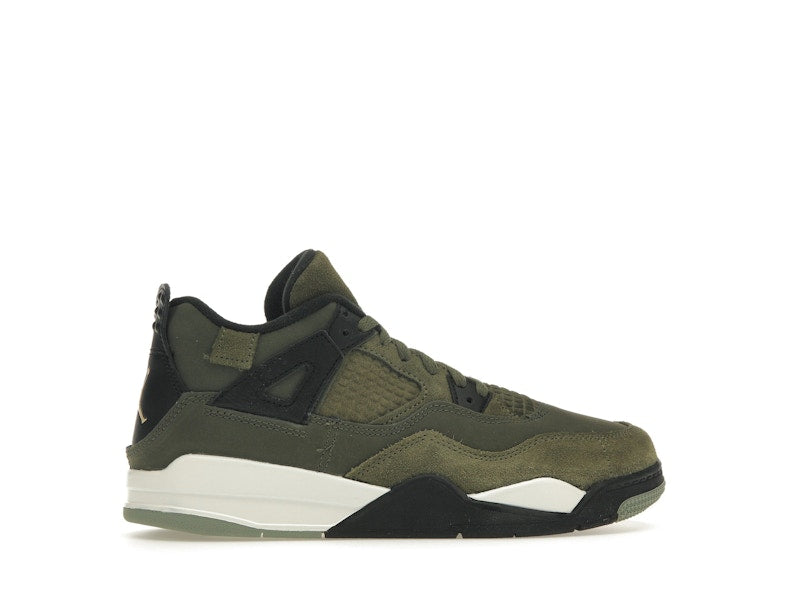 Jordan 4 Retro SE Craft Medium Olive (PS)