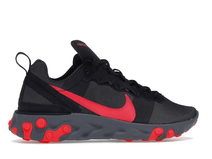 Nike React Element 55 Black Solar Red (Women's)