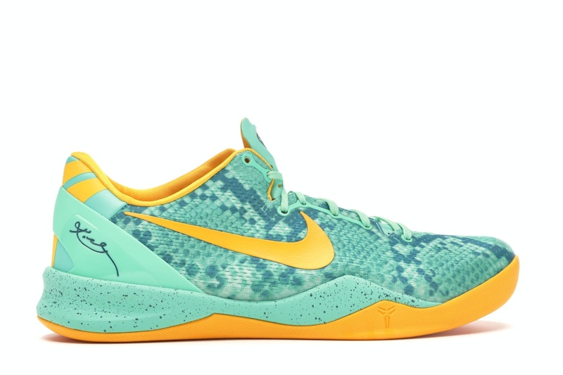 Nike Kobe 8 System Green Glow Laser Orange