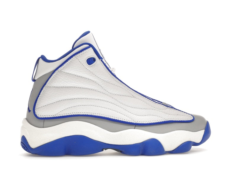 Jordan Pro Strong White Royal Grey