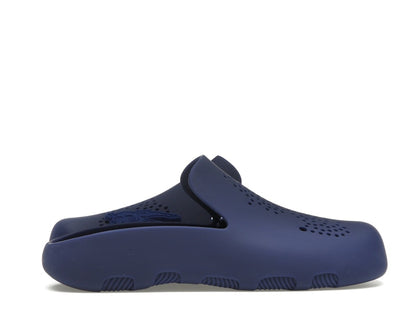 Burberry Stingray Perforated Slides Blue