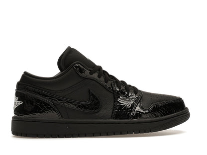 Jordan 1 Low SE Patent Elephant Black (Women's)