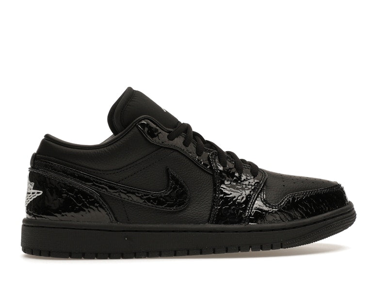 Jordan 1 Low SE Patent Elephant Black (Women's)