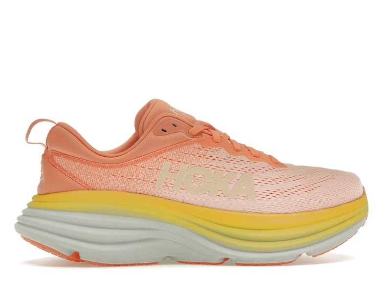 Hoka One One Bondi 8 Shell Coral Peach Parfait (Women's)