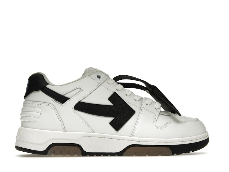 OFF-WHITE Out Of Office OOO 30 MM Low Tops Black White Blue