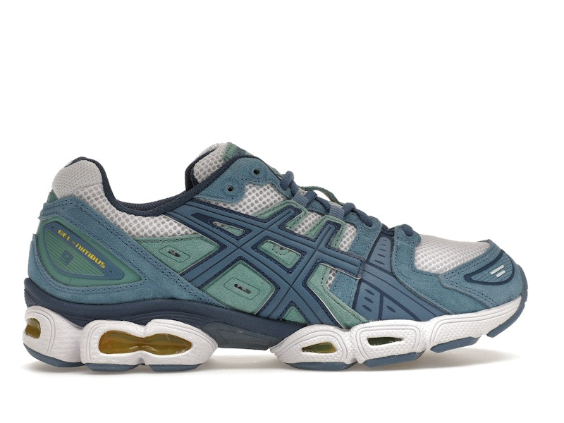 ASICS Gel-Nimbus 9 Grey Floss Blue Green