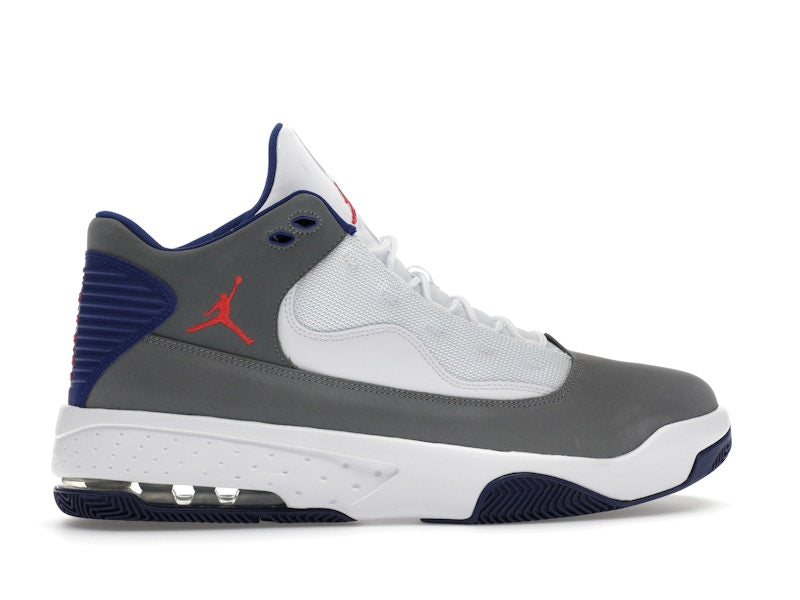 Jordan Max Aura 2 Grey Royal Blue