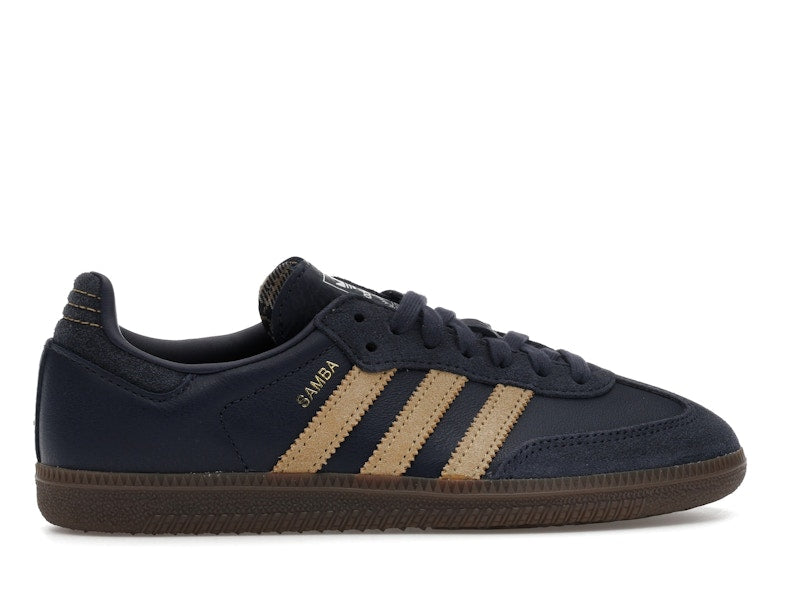 adidas Samba OG Shadow Navy Golden Beige