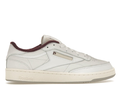 Reebok Club C 85 Packer Shoes Chalk White Maroon