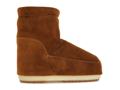 Moon Boot No Lace Suede Boot Tan